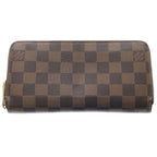 Louis Vuitton Damier Zippy Wallet Zip Around Brown