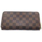 Louis Vuitton Damier Zippy Wallet Zip Around Brown — view 2