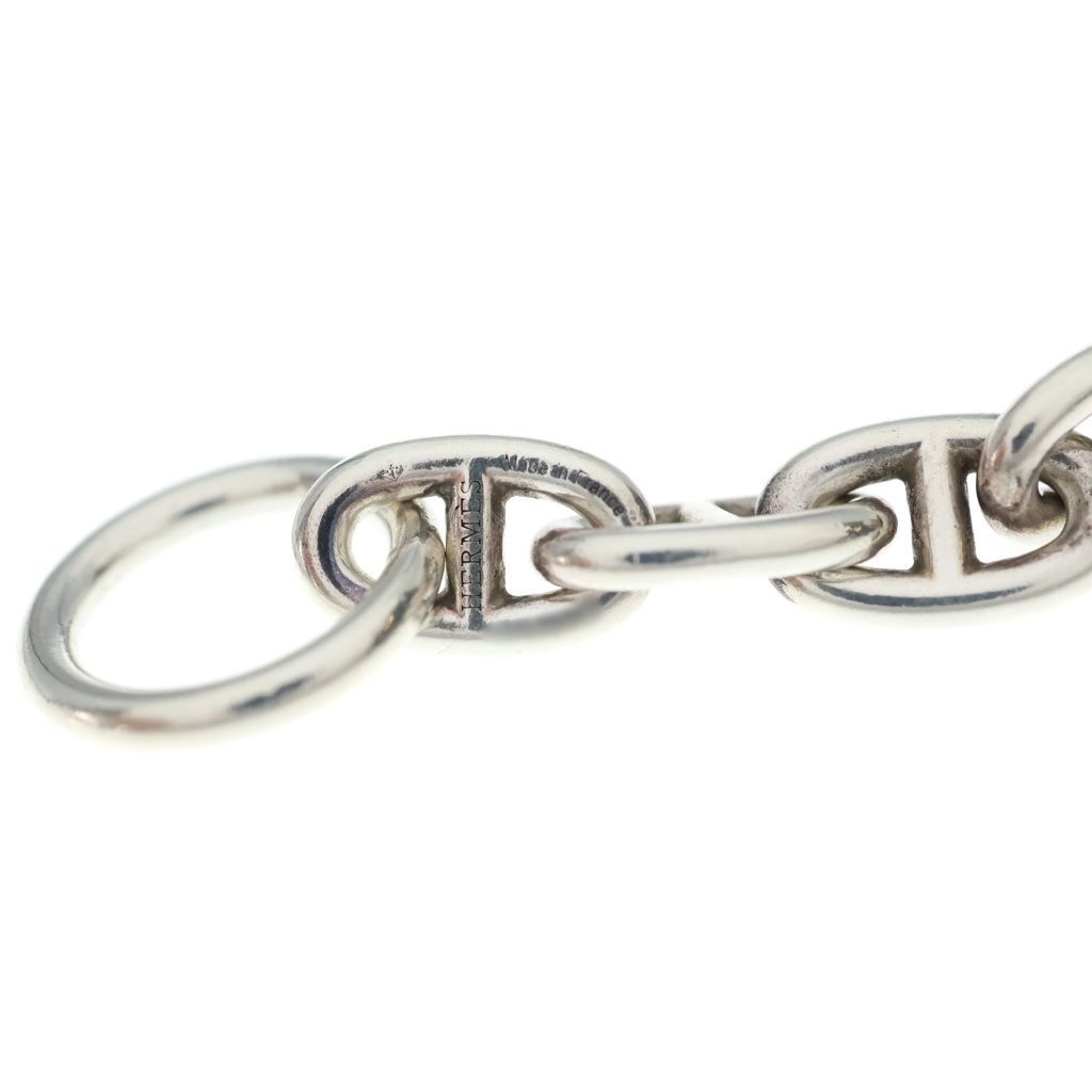 Hermes Chaine D'ancre Chain Bracelet Silver — view 5