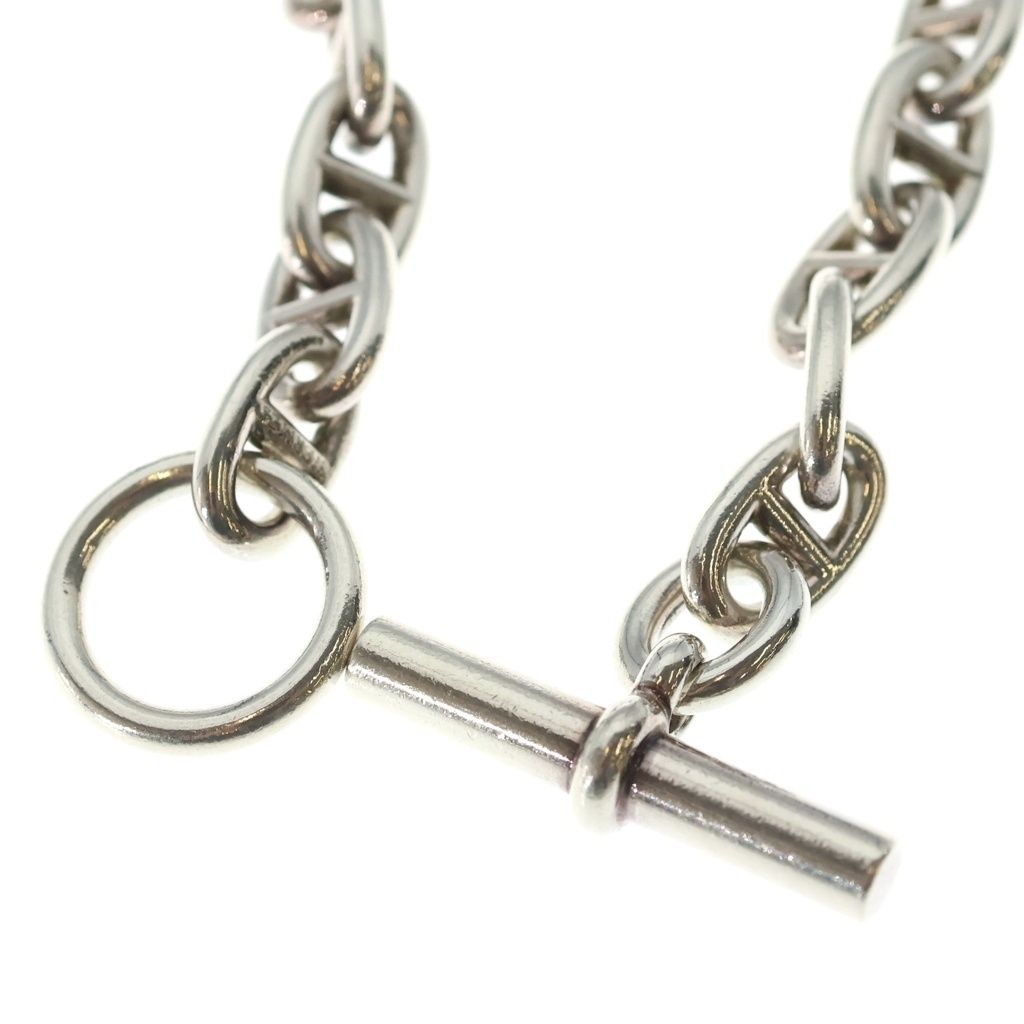 Hermes Chaine D'ancre Chain Bracelet Silver — view 6