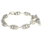 Hermes Chaine D'ancre Chain Bracelet Silver — view 3