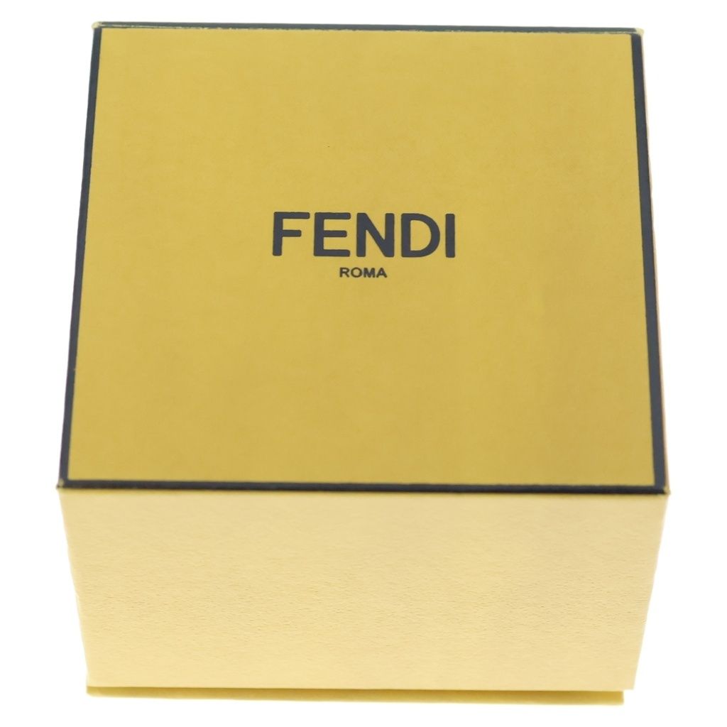 Fendi Rhinestone Earrings Gold — view 6