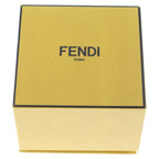 Fendi Rhinestone Earrings Gold — view 6