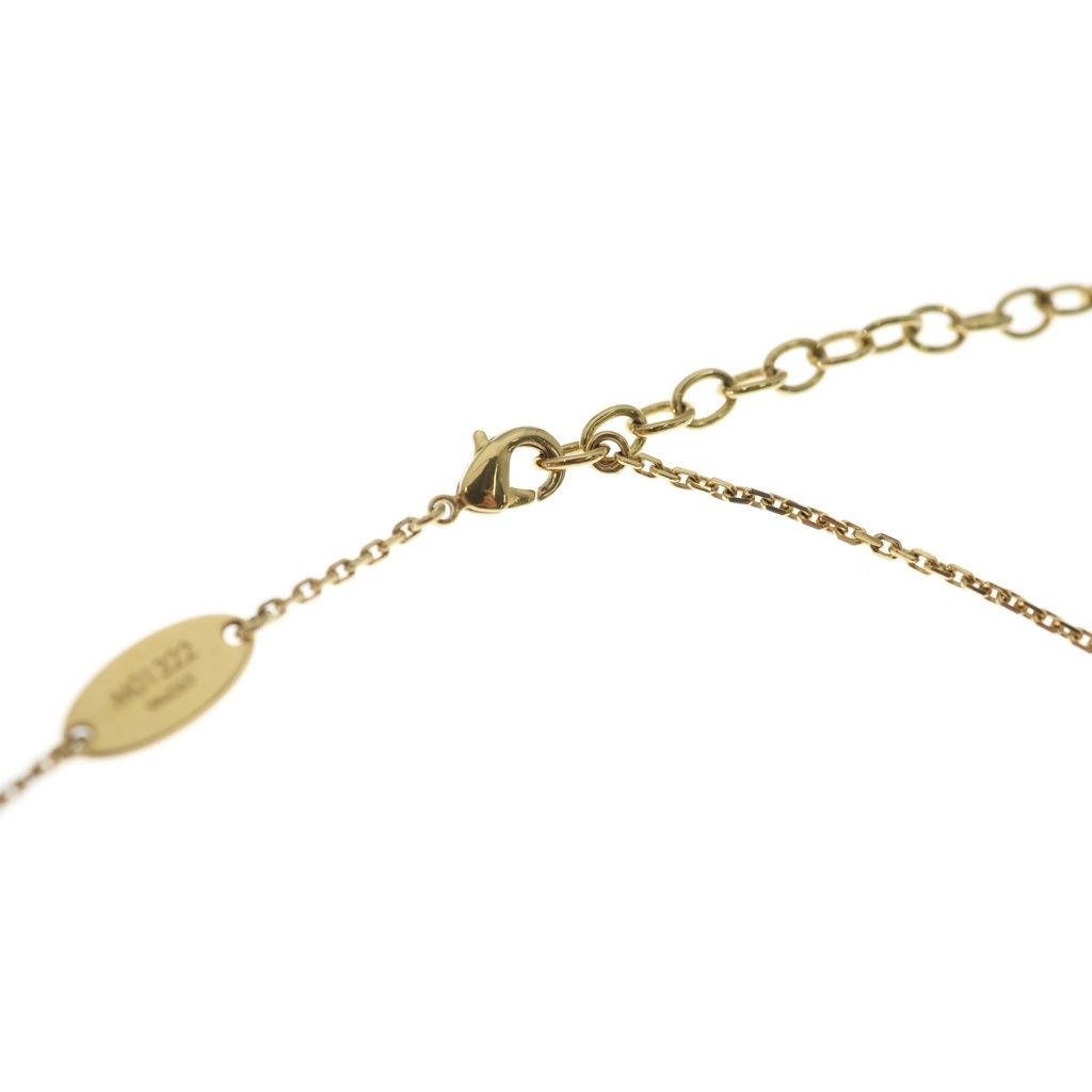Louis Vuitton in the Sky Necklace Rhinestone Gold — view 4