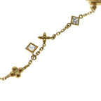 Louis Vuitton in the Sky Necklace Rhinestone Gold — view 6