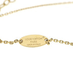Louis Vuitton in the Sky Necklace Rhinestone Gold — view 5