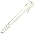Louis Vuitton in the Sky Necklace Rhinestone Gold — view 2