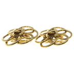 Chanel CC Logo Earrings Gold — view 4