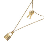 Louis Vuitton LV Padlock Pendant Gold