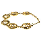 Chanel CC Logo Bracelet Gold — view 4