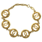Chanel CC Logo Bracelet Gold