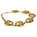 Chanel CC Logo Bracelet Gold — view 3