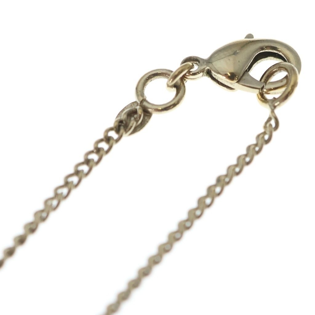 Chanel CC Logo Quilted Motif Necklace Black Gold — view 4