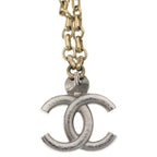 Chanel CC Logo Rhinestone Necklace — view 5