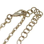 Chanel CC Logo Rhinestone Necklace — view 4