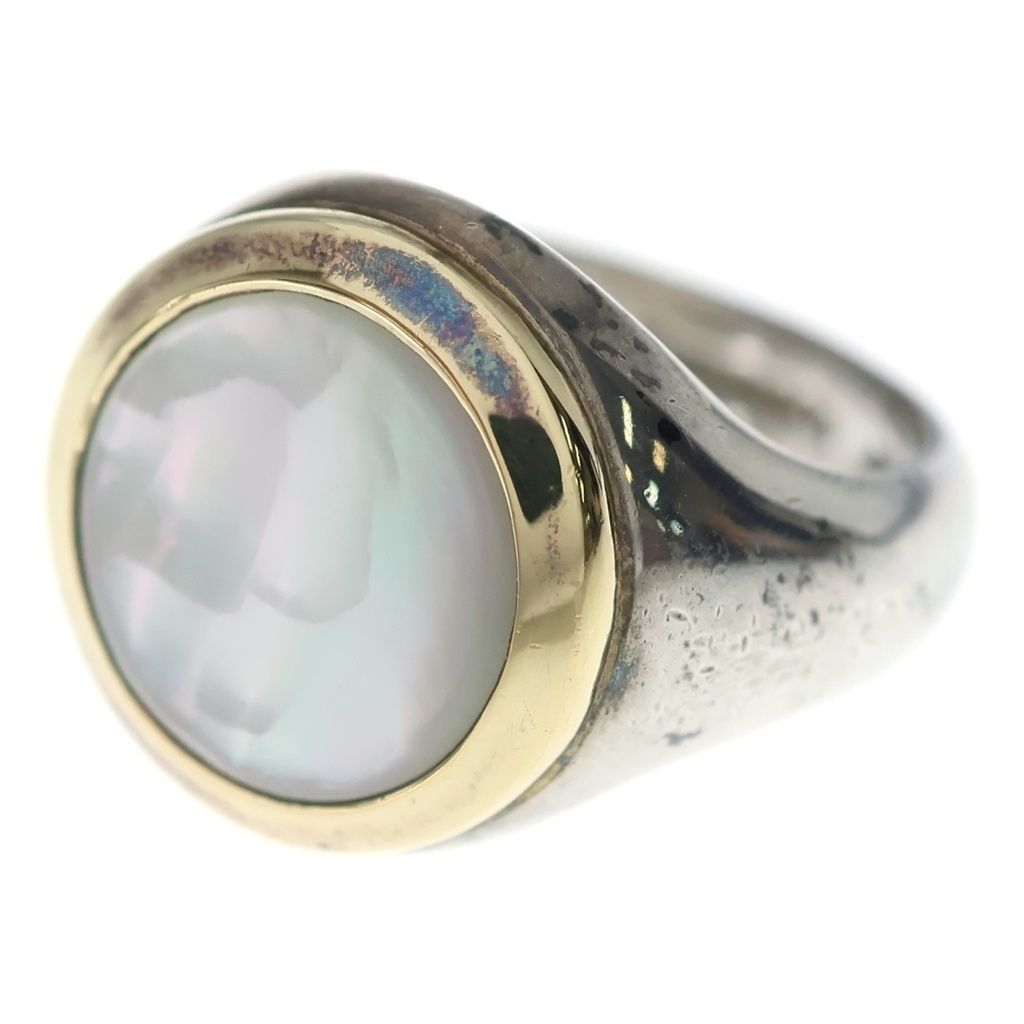 Tiffany & Co Shell Ring Gold Silver
