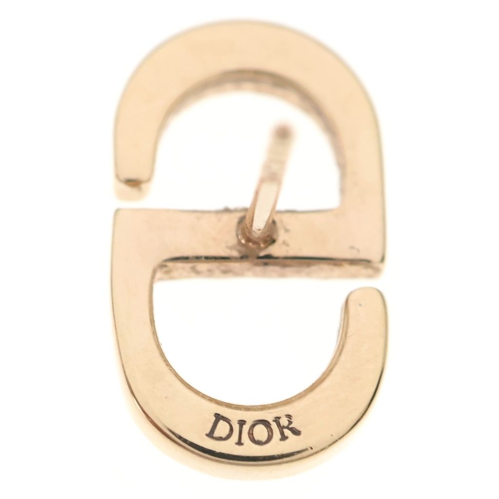 Dior Petit CD Stud Earrings Pink Gold — view 6