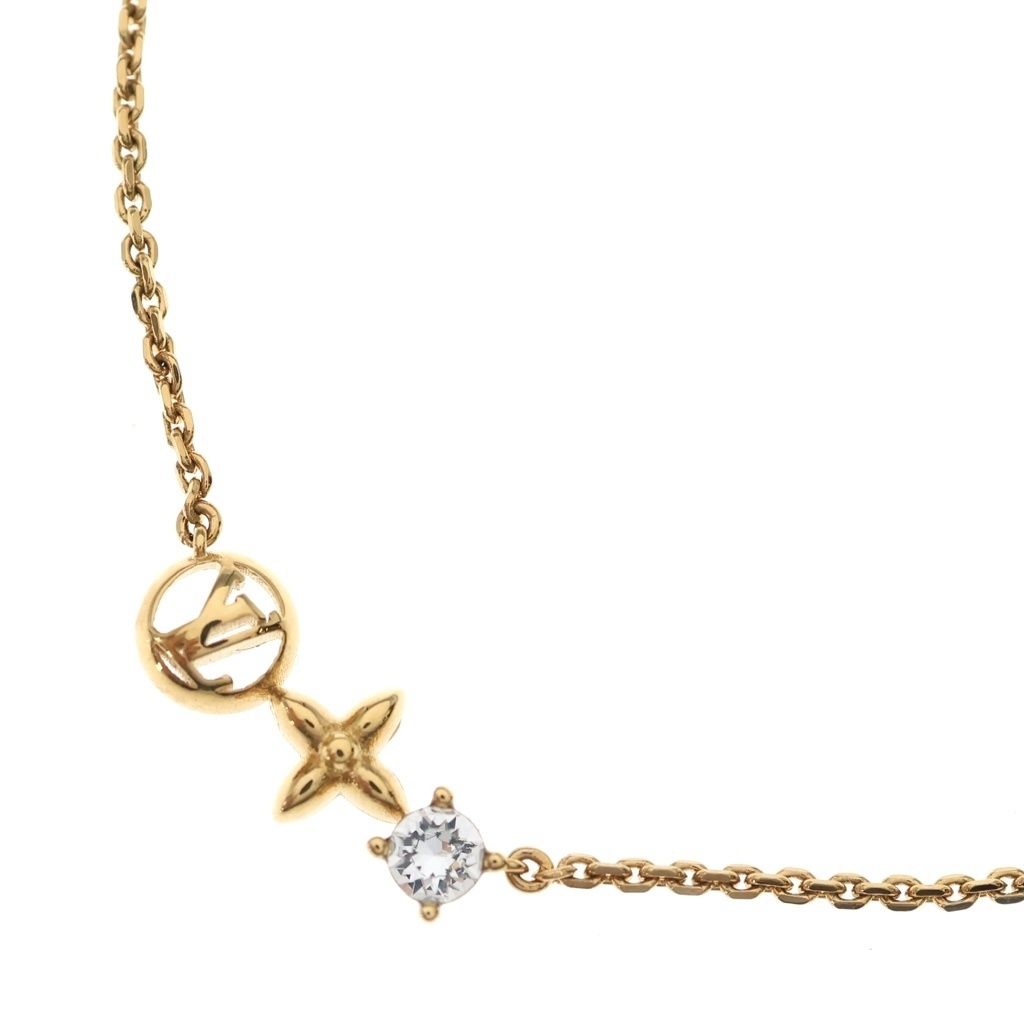 Louis Vuitton Corrier Petit Pendant Chain Gold