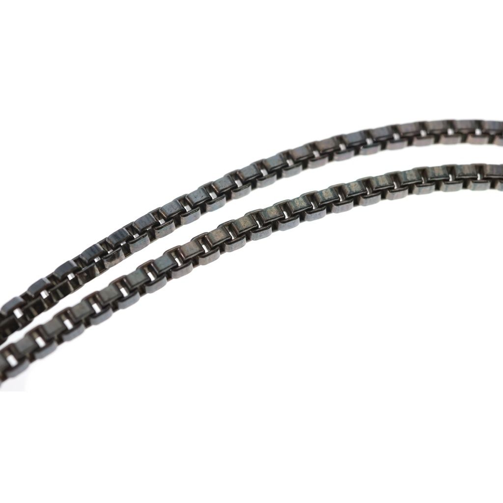 Tiffany & Co Venetian Link Chain Necklace Silver — view 4