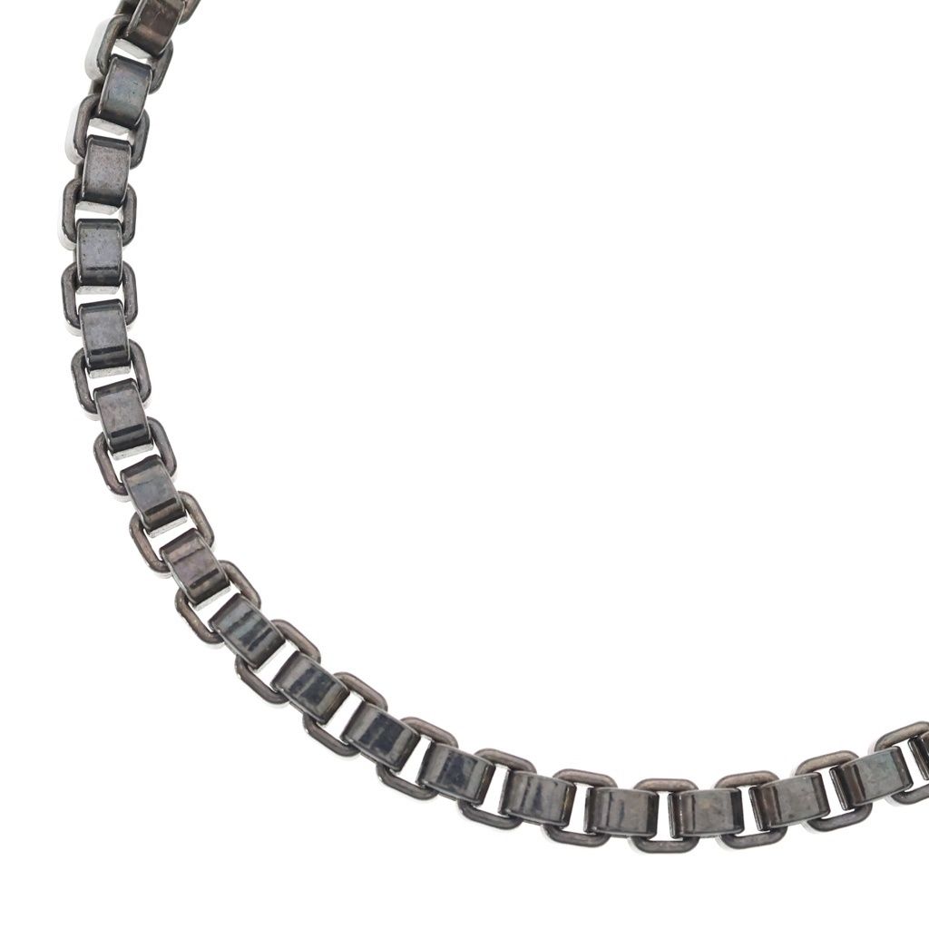 Tiffany & Co Venetian Link Chain Necklace Silver