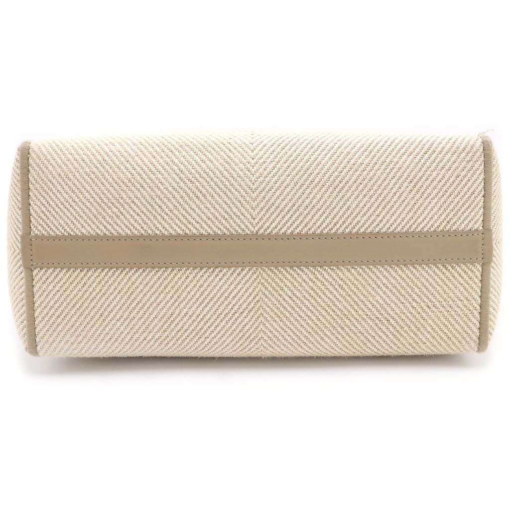 Loewe Font Tote Canvas Beige — view 4