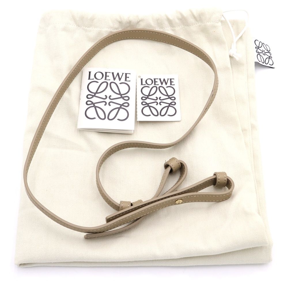 Loewe Font Tote Canvas Beige — view 7
