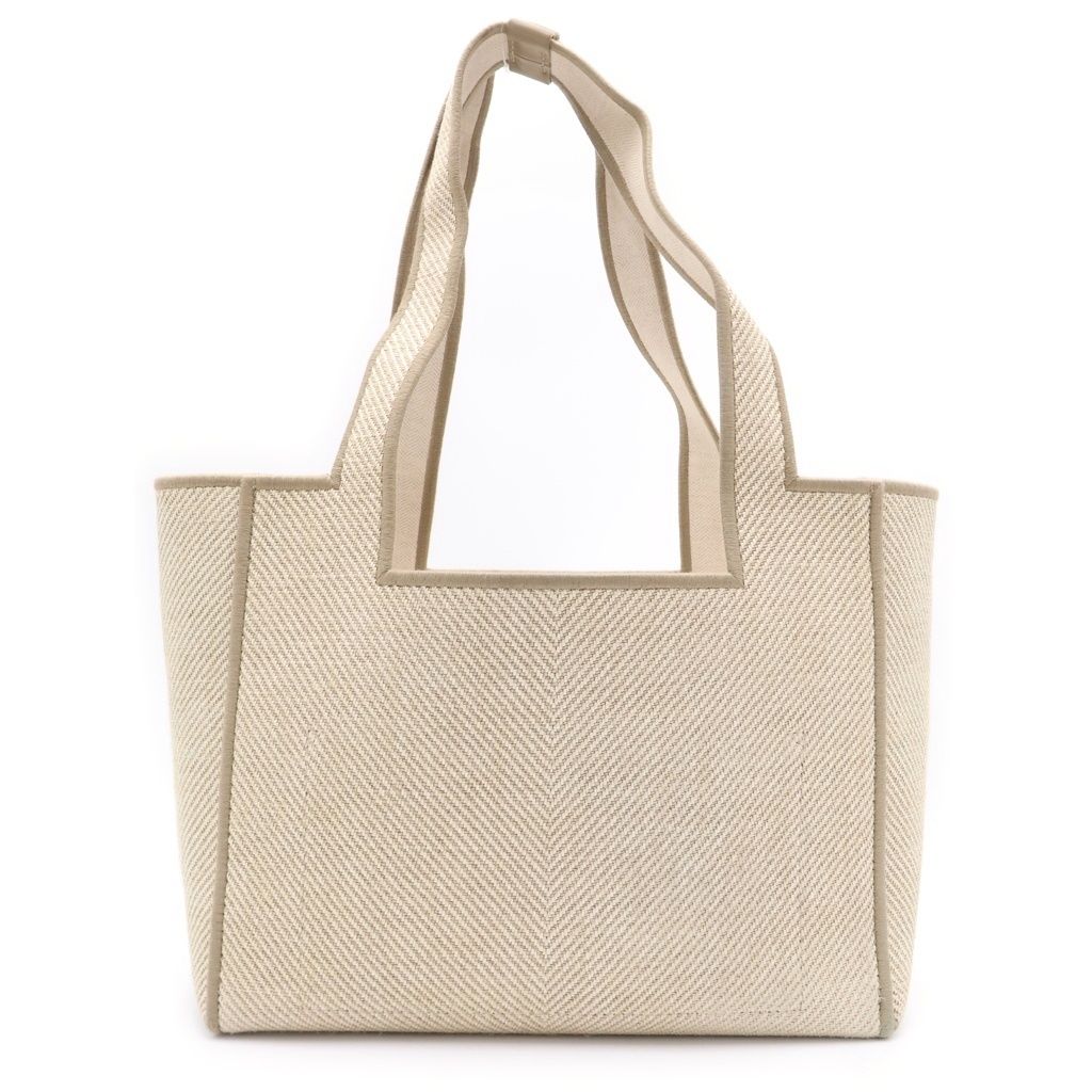 Loewe Font Tote Canvas Beige — view 2
