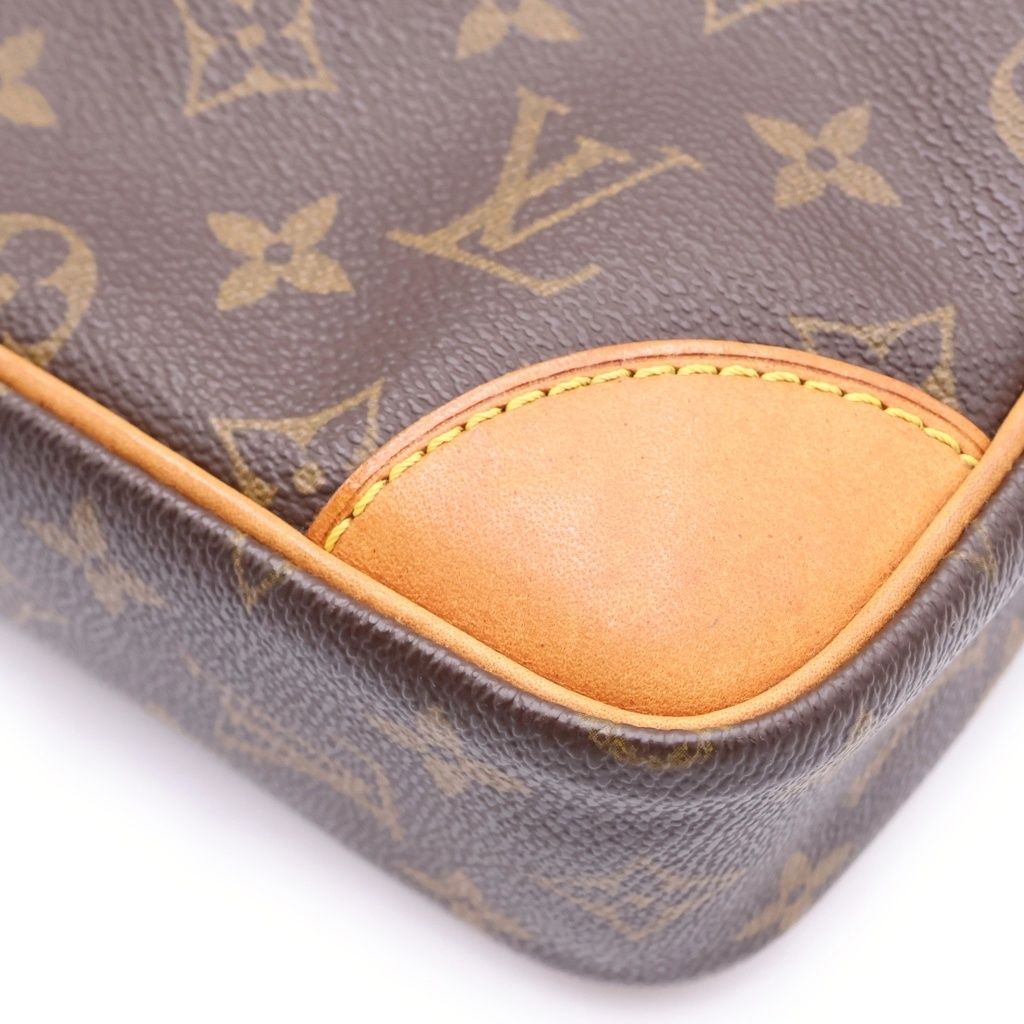 Louis Vuitton Monogram Trocadero 30 Shoulder Bag Brown Leather Gold — view 6
