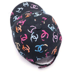 Chanel CC Multi CC Logo Baseball Cap Black — view 6