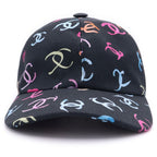 Chanel CC Multi CC Logo Baseball Cap Black — view 4