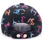 Chanel CC Multi CC Logo Baseball Cap Black — view 2