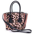 Prada Leopard Calf 2-Way Shoulder Bag Pink — view 2