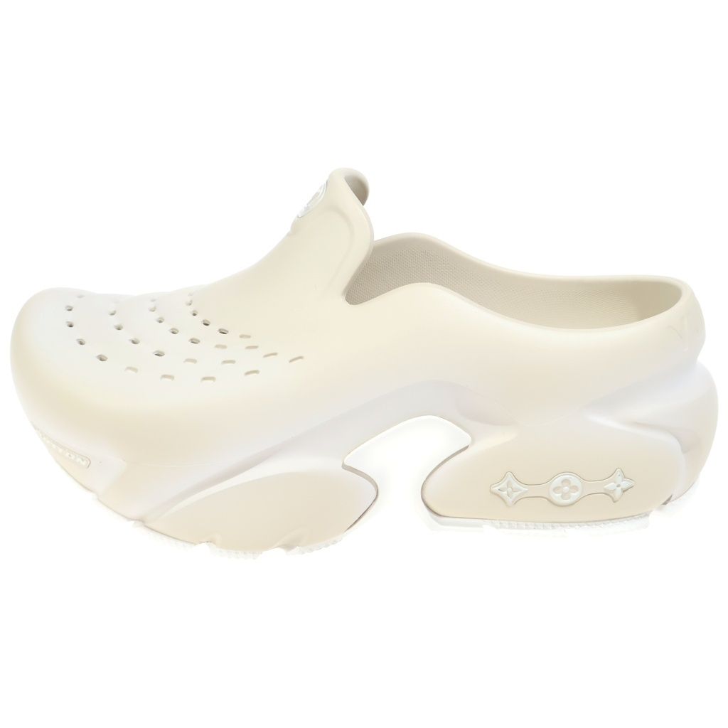 Louis Vuitton LV Shark Clog Sandals White