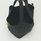 Hermes Picotin Lock 22 Tote Taurillon Clemence Vert Fonce Vertfonce Green Gold — view 7