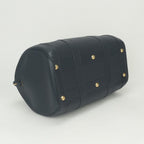 Hermes All Day Boston Bag Ardennes Blue Indigo Blueindigo Navy Gold — view 6