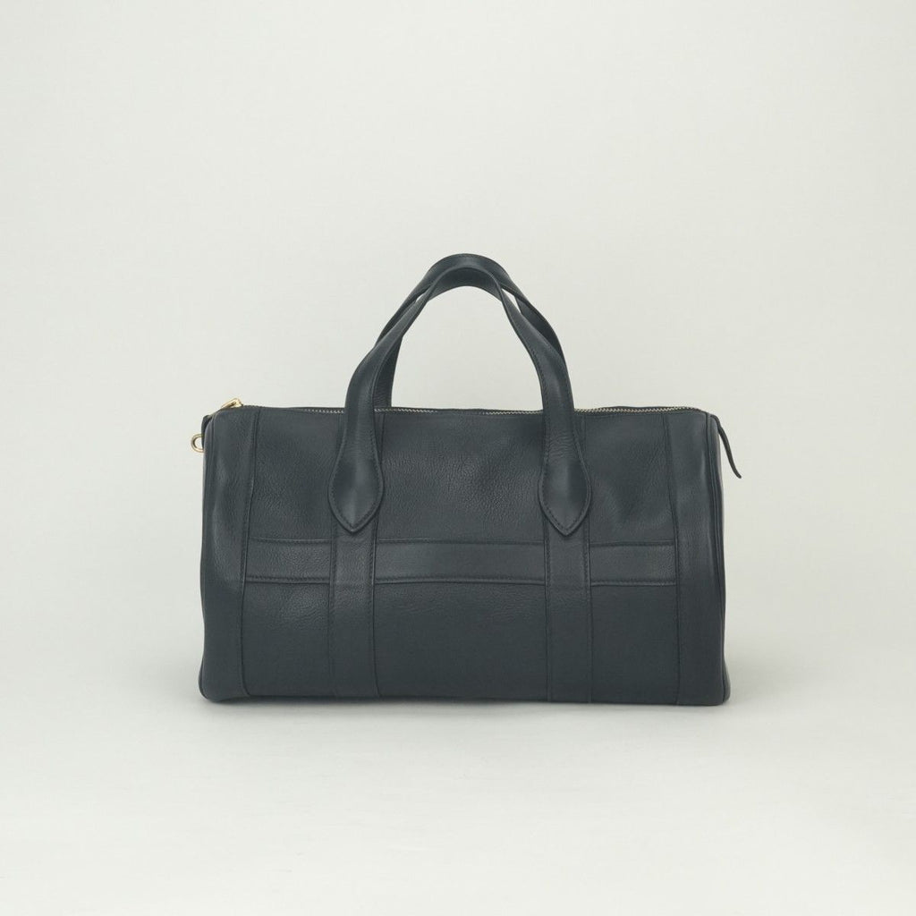 Hermes All Day Boston Bag Ardennes Blue Indigo Blueindigo Navy Gold — view 3