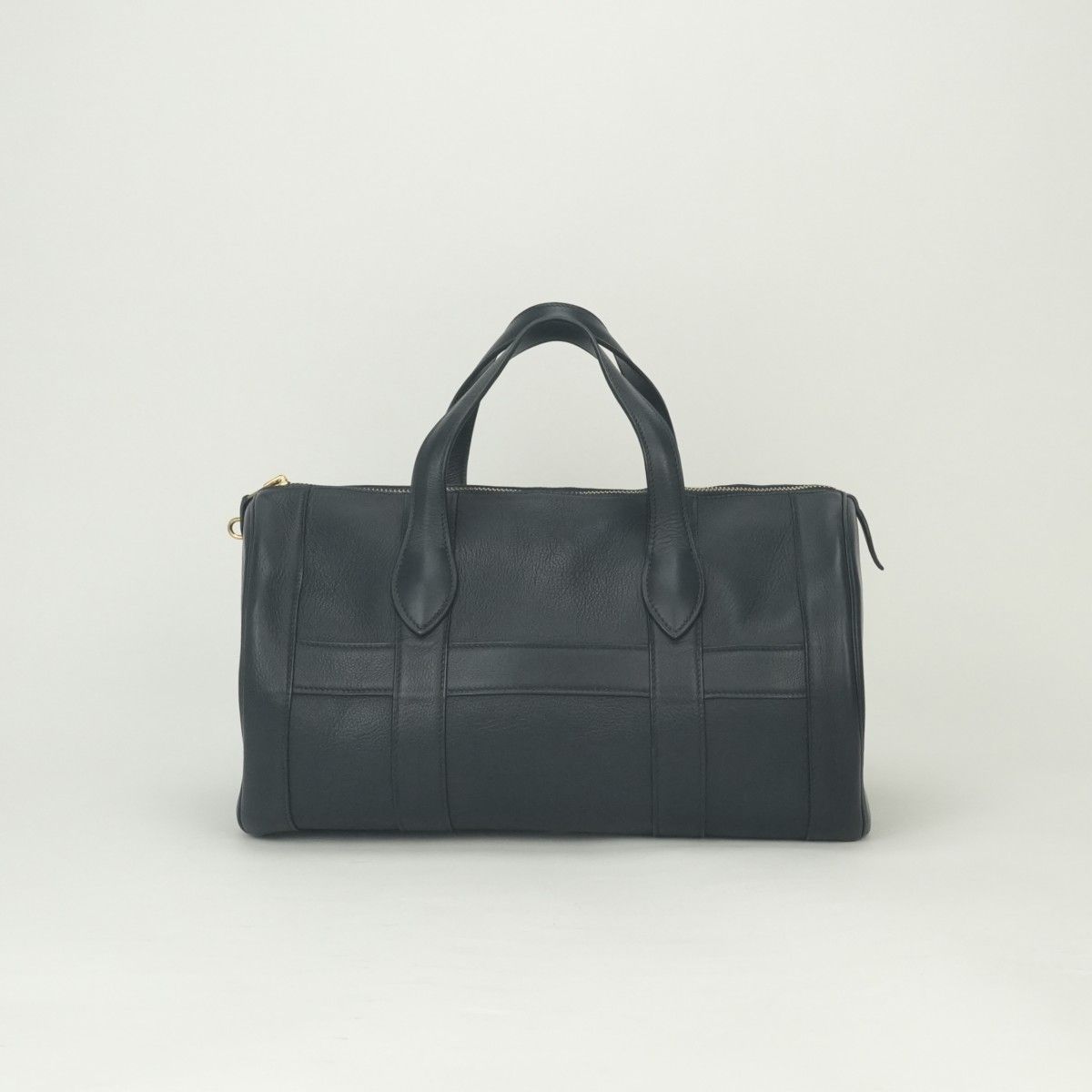 Hermes All Day Boston Bag Ardennes Blue Indigo Blueindigo Navy Gold — view 3