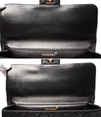 Chanel Shoulder Bag Double Faced Chain Lambskin Gold Bag Deca Quilted 30 — view 8