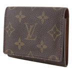 Louis Vuitton Business Card Holder Monogram Canvas Brown Case — view 2