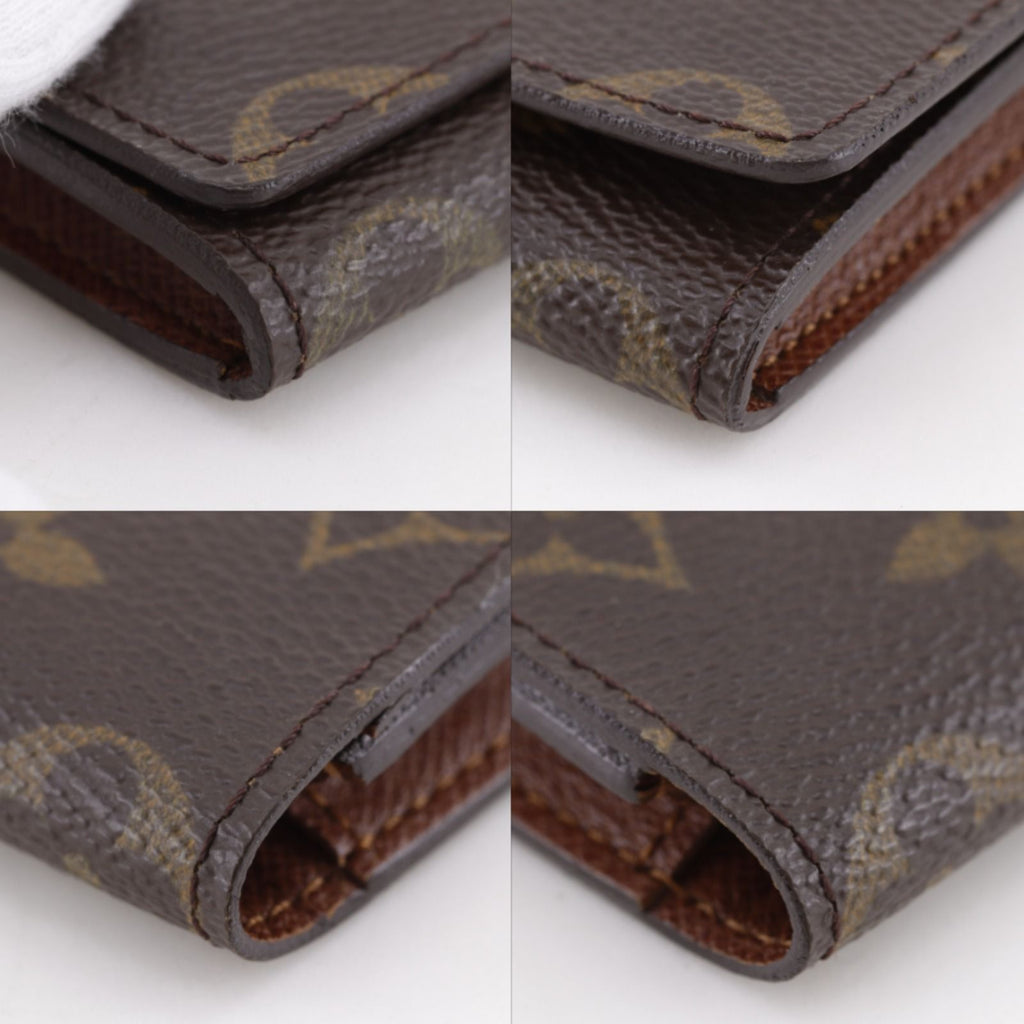 Louis Vuitton Business Card Holder Monogram Canvas Brown Case — view 4