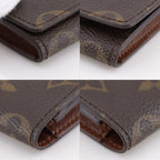 Louis Vuitton Business Card Holder Monogram Canvas Brown Case — view 4