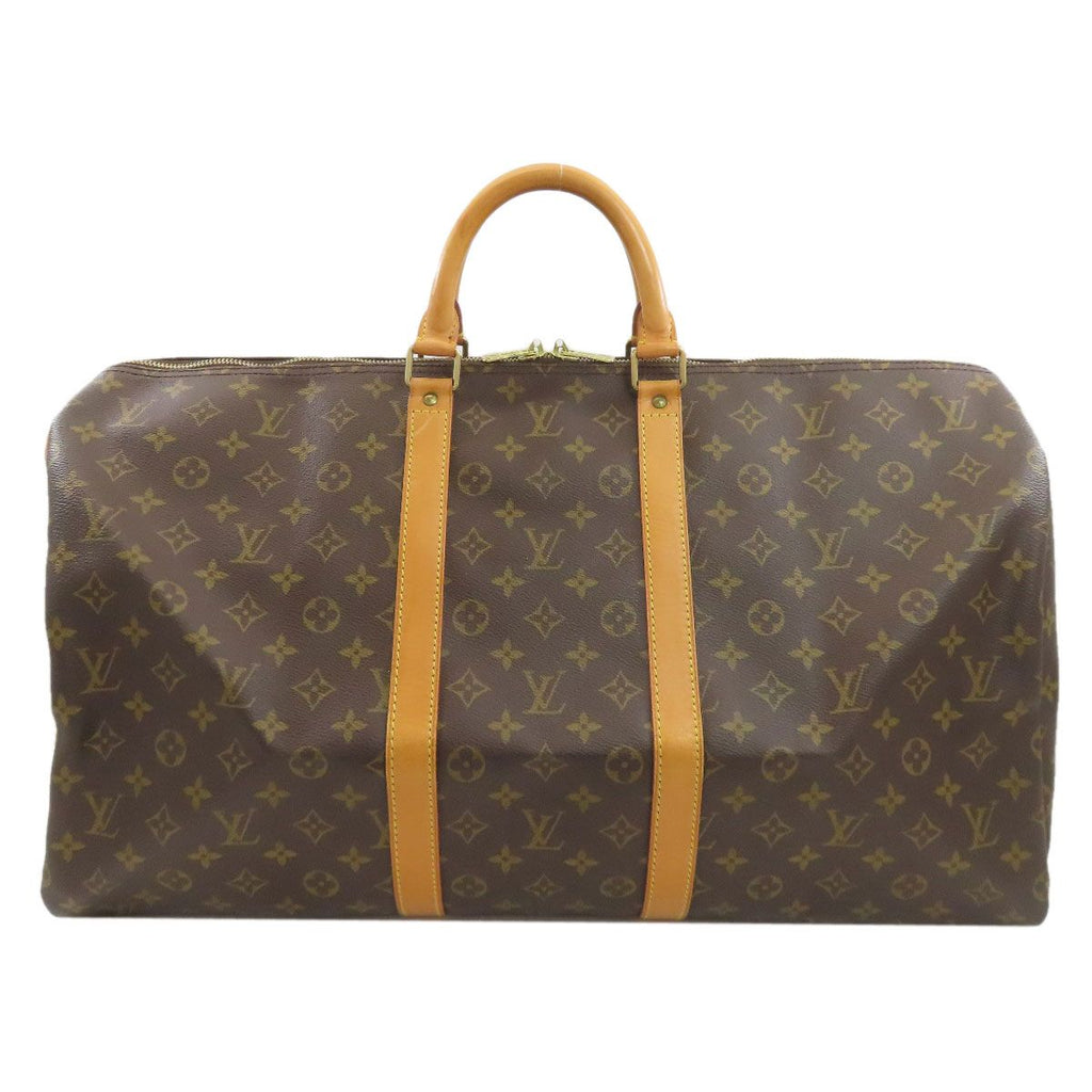 Louis Vuitton Keepall 55 Boston Bag Monogram Canvas