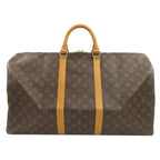 Louis Vuitton Keepall 55 Boston Bag Monogram Canvas