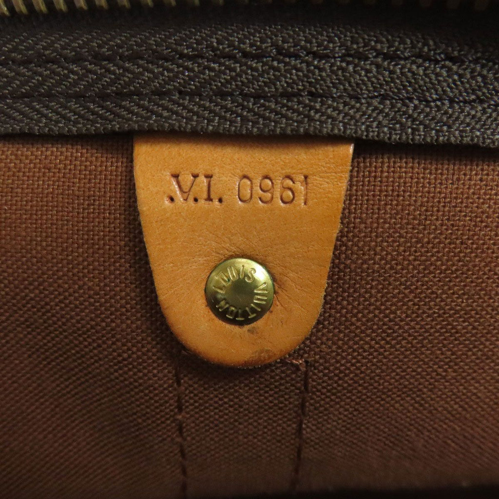 Louis Vuitton Keepall 60 Bandouliere Boston Bag Monogram Canvas — view 6
