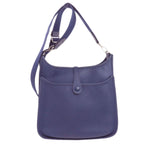 Hermes Evelyne 3 PM Silver Shoulder Bag Taurillon Clemence — view 2