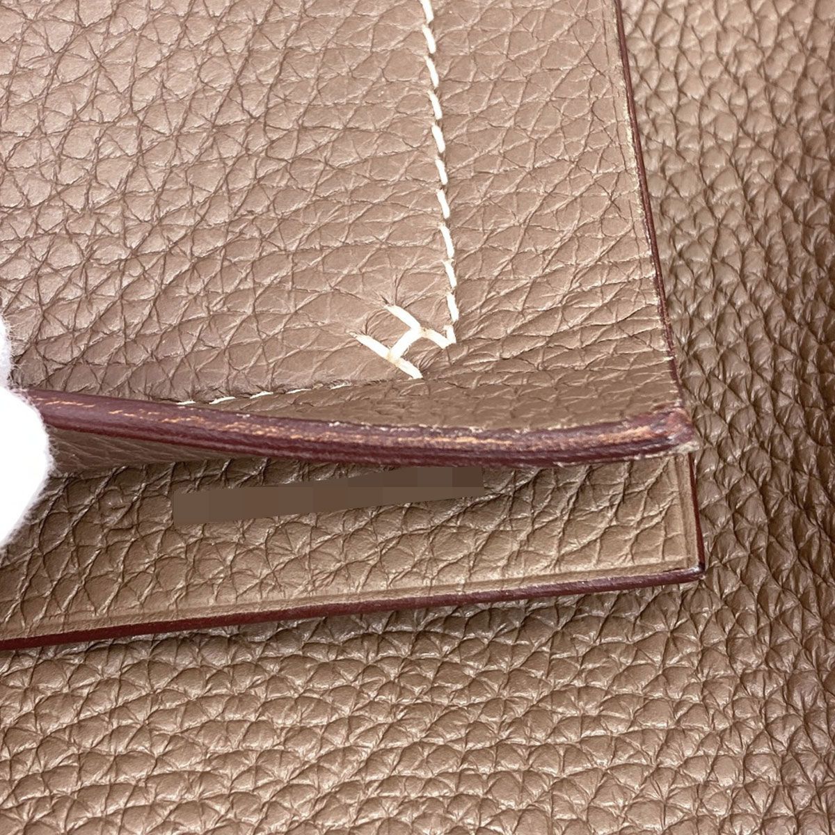 Hermes Cavasserie 31 Etoupe Tote Taurillon — view 7