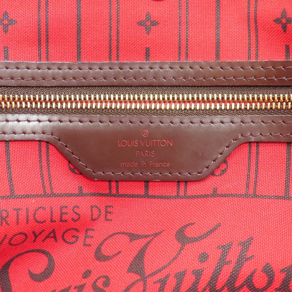 Louis Vuitton Neverfull PM Handbag Damier Canvas — view 6