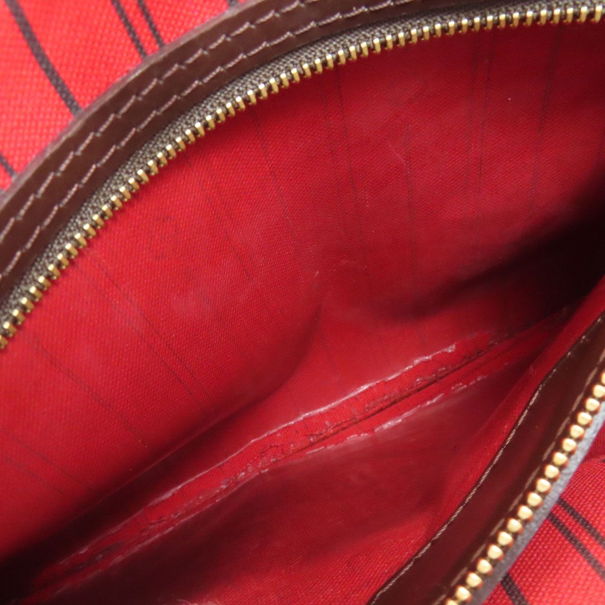 Louis Vuitton Neverfull PM Handbag Damier Canvas — view 8