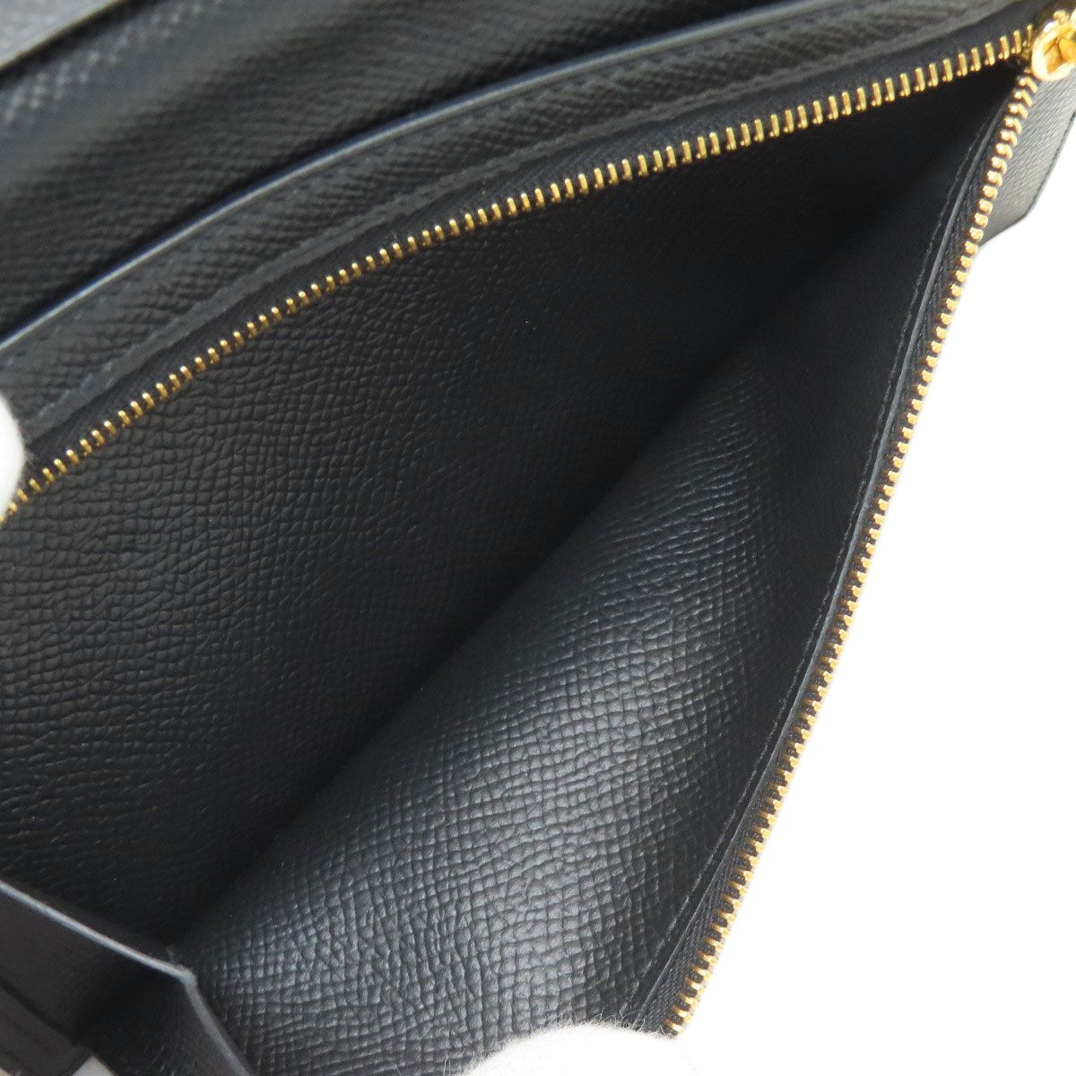Hermes Bearn Souffle Gold Wallet Epsom — view 6