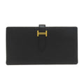 Hermes Bearn Souffle Gold Wallet Epsom
